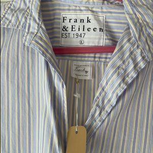 Frank & Eileen “Frank” yellow stripe. NWT.